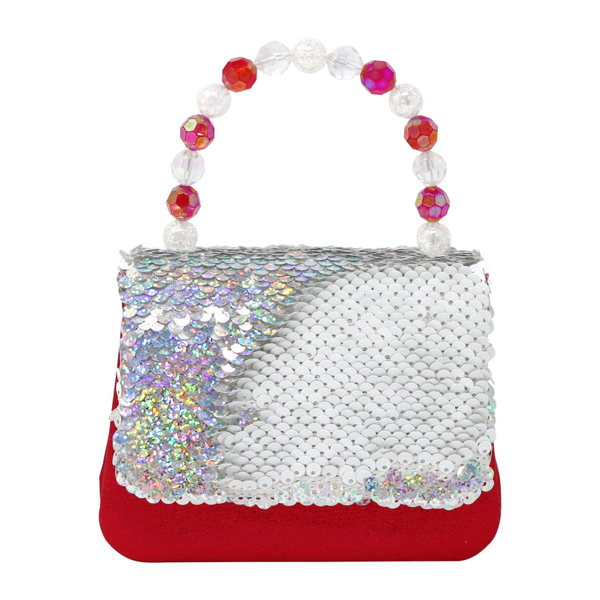 Reversible Sequin Festive Hard Handbag