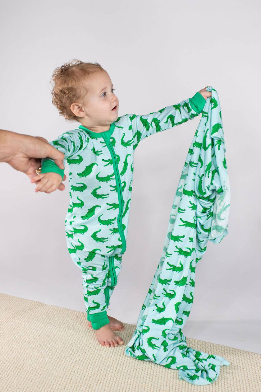 Blue Alligators - Everything Blanket