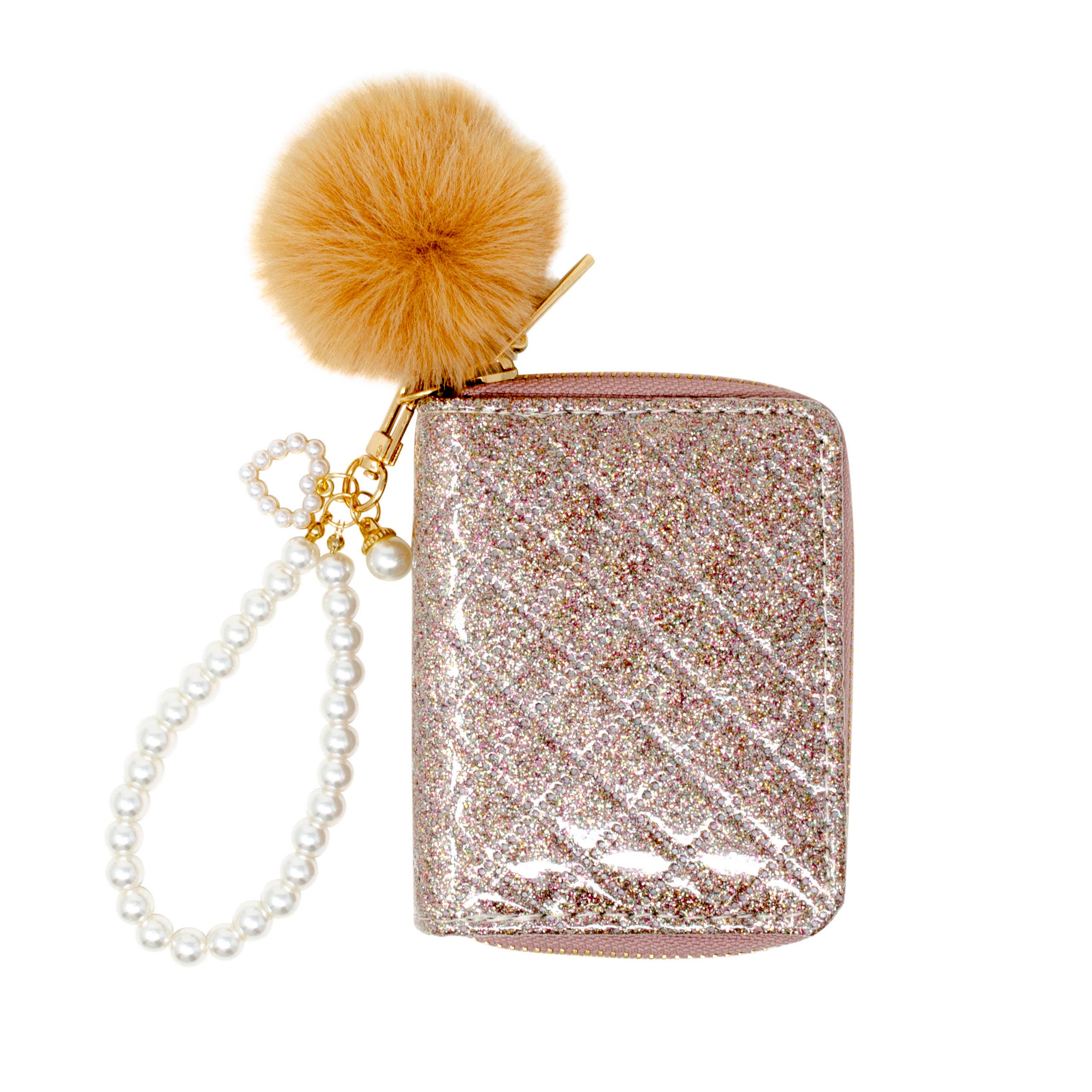 Sparkle Pearl Strap Wallet