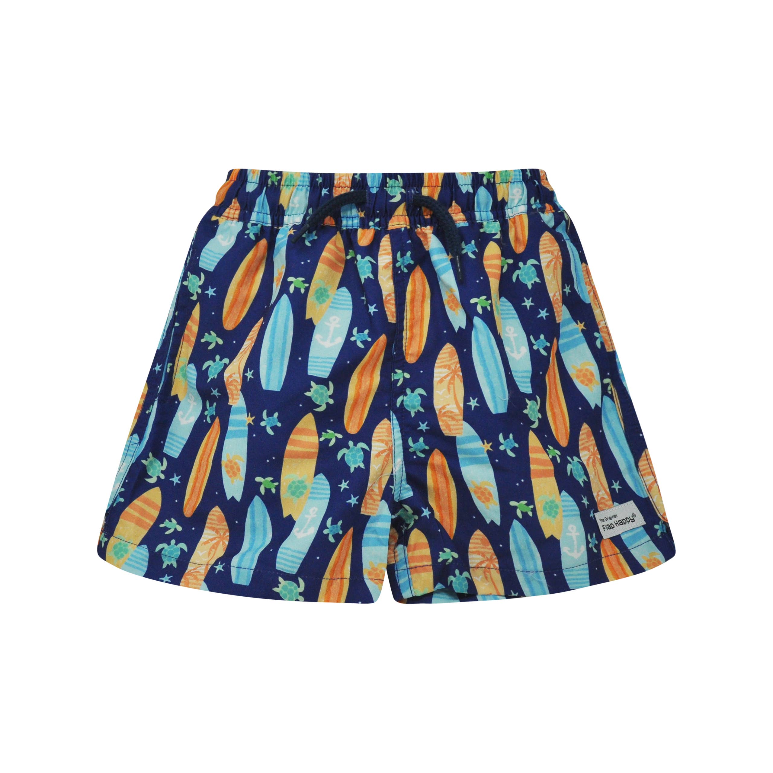 Kids UPF50+ Wesley Swim Trunks with Mesh Liner for Boys