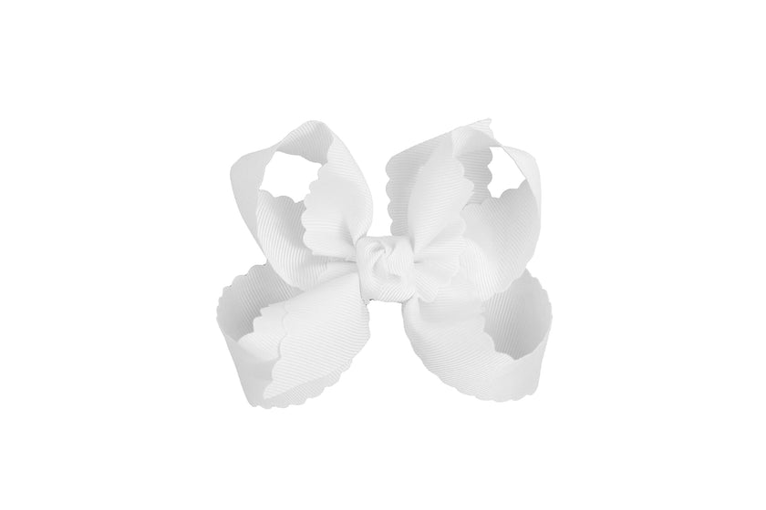 Scalloped Edge Bow