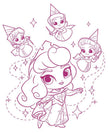 Colorworld: Disney Princess by Editors of Studio Fun International