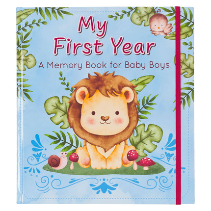 Create a timeless keepsake of your baby boy's first year with the My First Year Hardcover Memory Book for Baby Boys. Cherish these precious memories for years to come as you document the special moments and milestones of his early life.