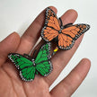 DELETE Pick your own Colorful Butterfly Design Theme Shoe Charms Best Quality JuliesDecalDesign: Large #4 rainbow