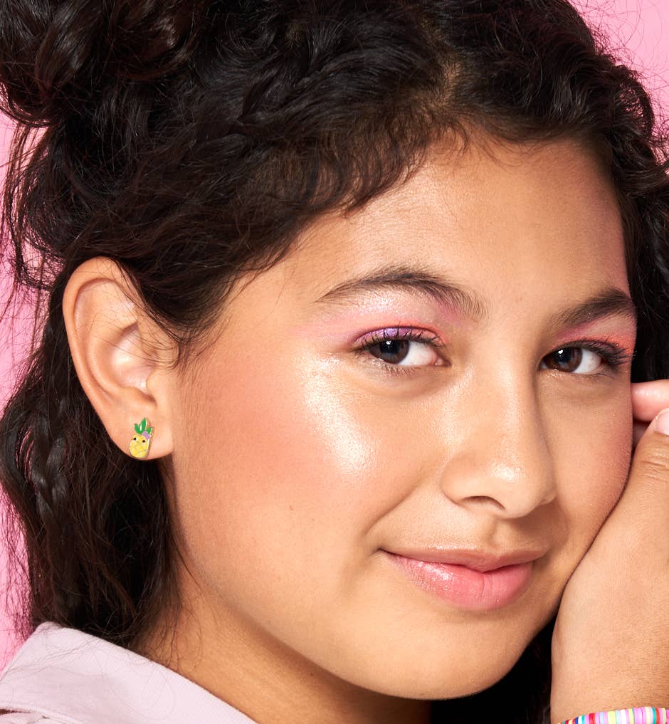 Lookin' Pine Cutie Children's Stud Earrings