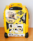 2 in 1 Deluxe Tool Kids Luggage Playset - Yellow