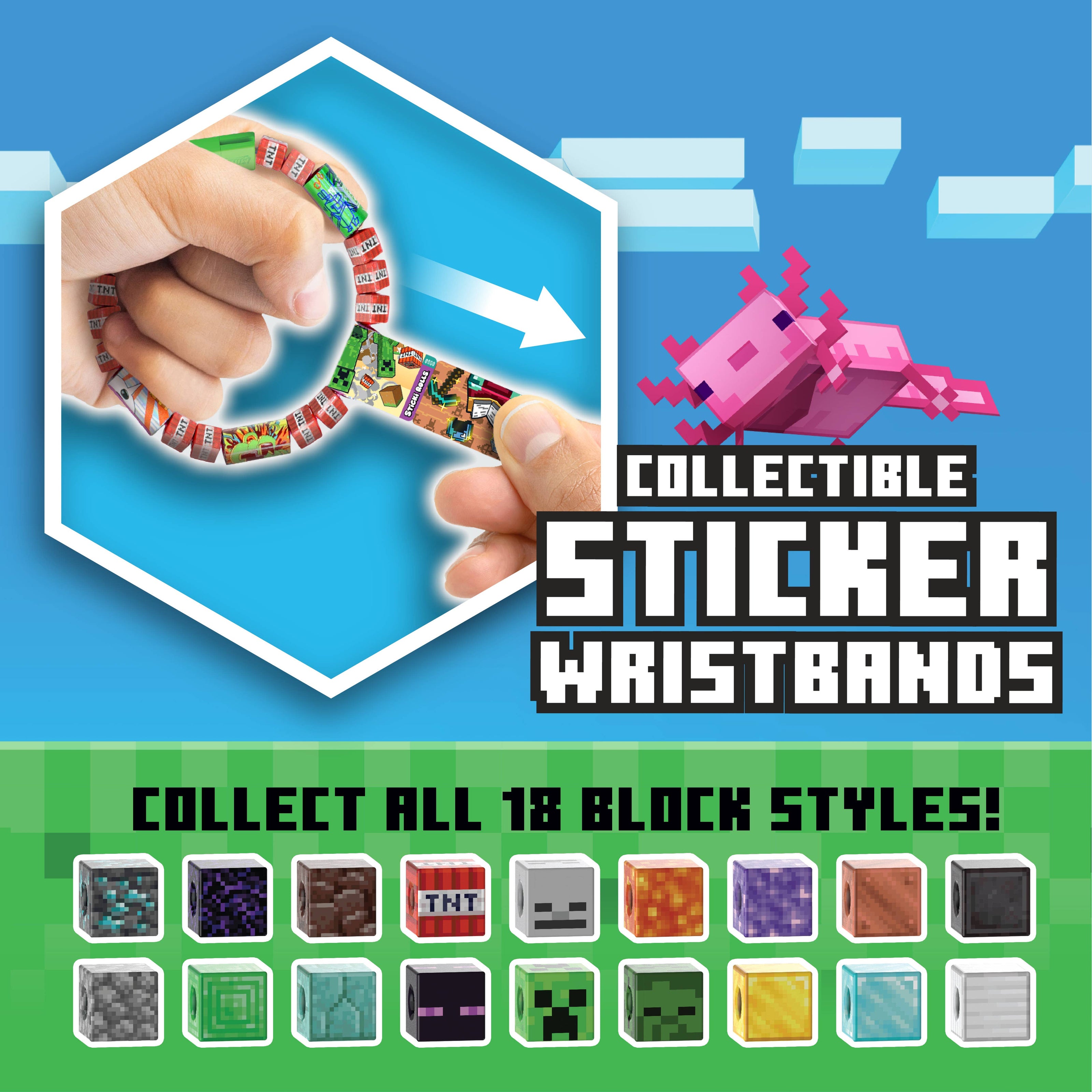 Sticki Rolls Minecraft Collector's Book