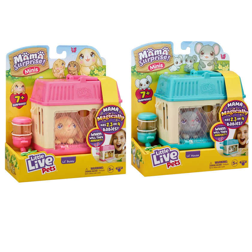 Little Live Pets Mama Surprise Mini Playset Toy