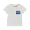 Boys Baby T-Shirt & Striped Drawstring Shorts Set