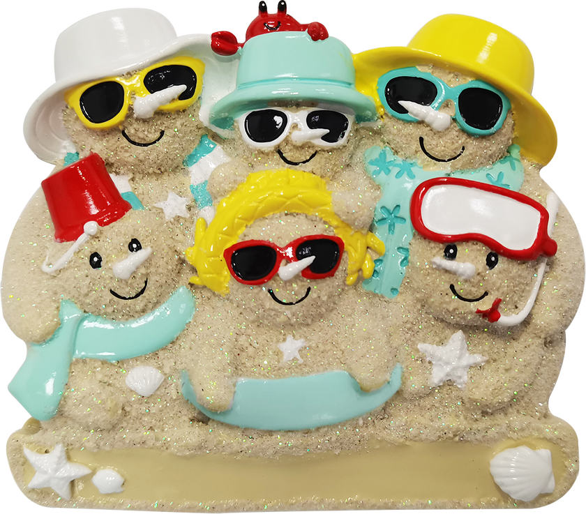 Sandman Family Personalized Christmas Ornament