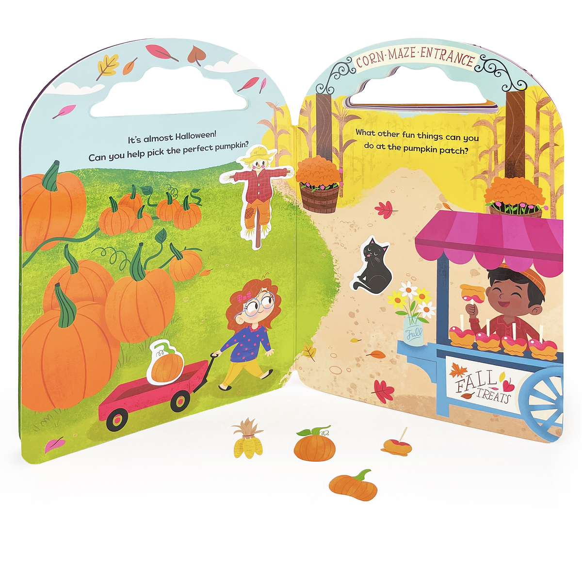 Happy Halloween Flip-a-Flap Halloween Board Book with Handle