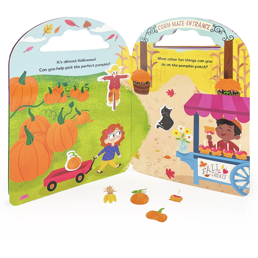 Happy Halloween Flip-a-Flap Halloween Board Book with Handle