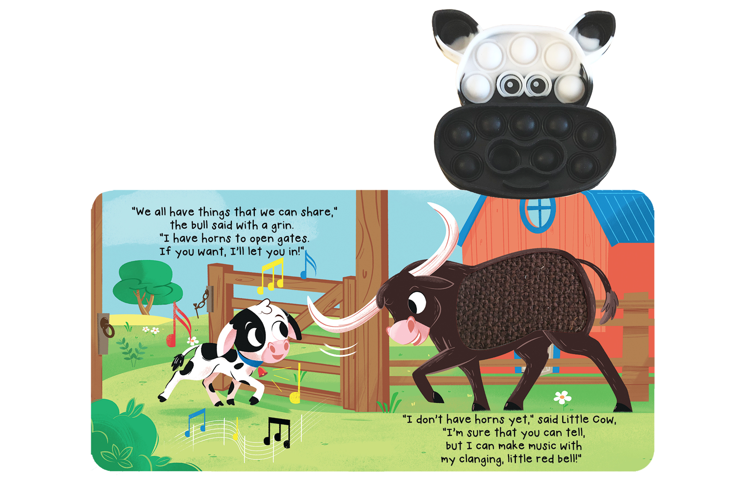 Little Cow - Your Sensory Fidget Friend Board Book