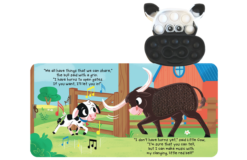 Little Cow - Your Sensory Fidget Friend Board Book