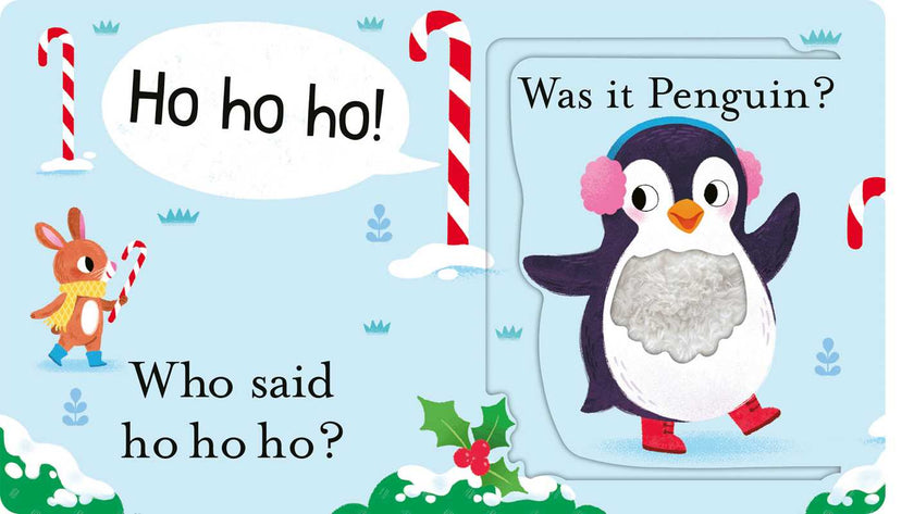 Who Said Merry Christmas? Board Book