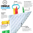 Crinkle Tag Sensory Toy-Police Rescue