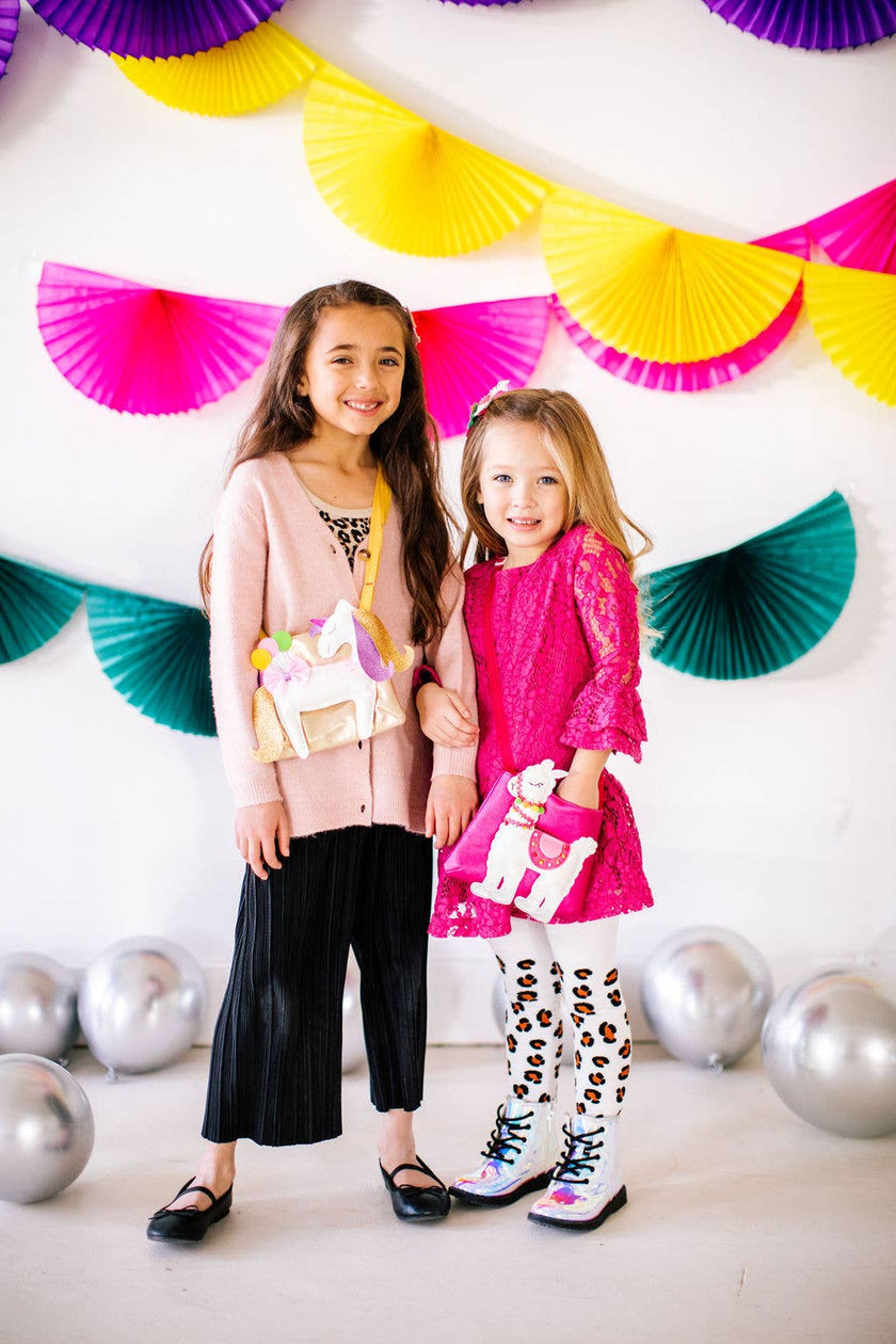 Butterfly Hair Clip- Purple and Yellow