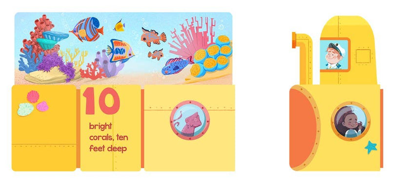 Ocean Train Board Book