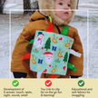 Crinkle Tag Sensory Toy-Christmas Holiday