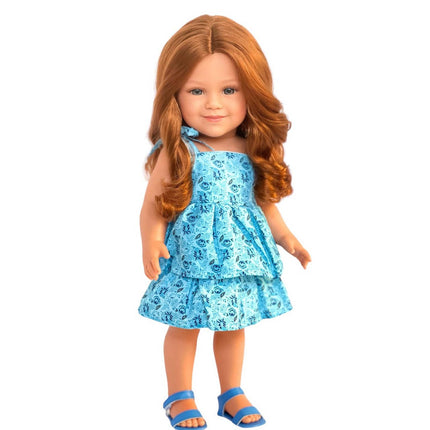 Rae Ricci™: The Stylish Traveler with Red Curly Hair-Boxed