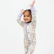 Magical Unicorns Bamboo Convertible Baby Pajamas