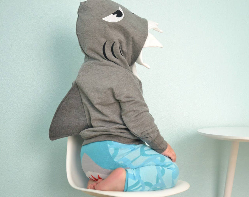 Shark Toddler and Kids 3D Hoodie