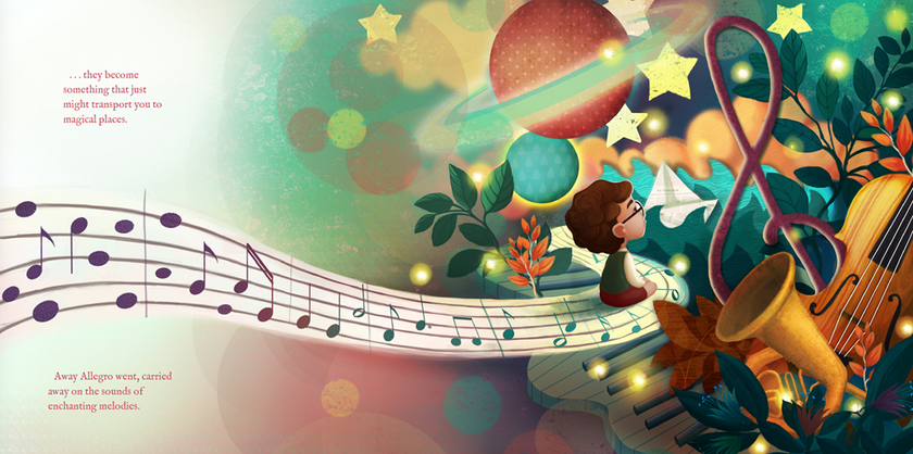 Allegro - Kids' Interactive Classical Music Hardcover Book