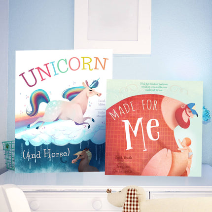 Unicorn and Horse Hardcover Book