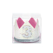 Crown - White #3 Birthday Glitter Crown