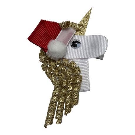 Hand crafted in the United States. They are great for stacking on other bows. It has a single prong alligator clip. Approximate size: 1.5