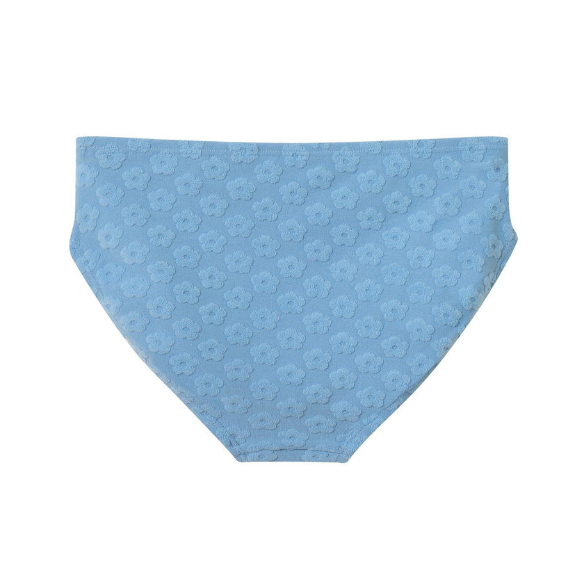 Tween Girls Terry Bikini Cover Up Set | Blue Floral