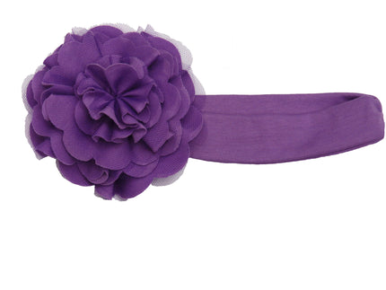Amethyst Lily Pad Headband