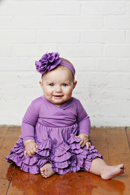 Amethyst Lily Pad Headband