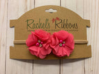 Pearled Sweetheart on Rolled New Born Headband