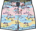 Boys Beach Day Performance Hybrid Swim Trunks