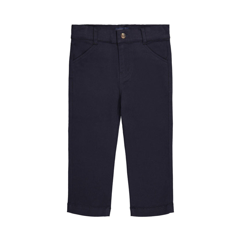 Boys Baby Navy Twill Pants
