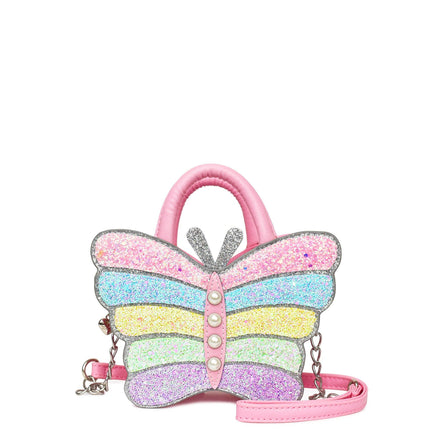 Butterfly Glitter Crossbody Bag