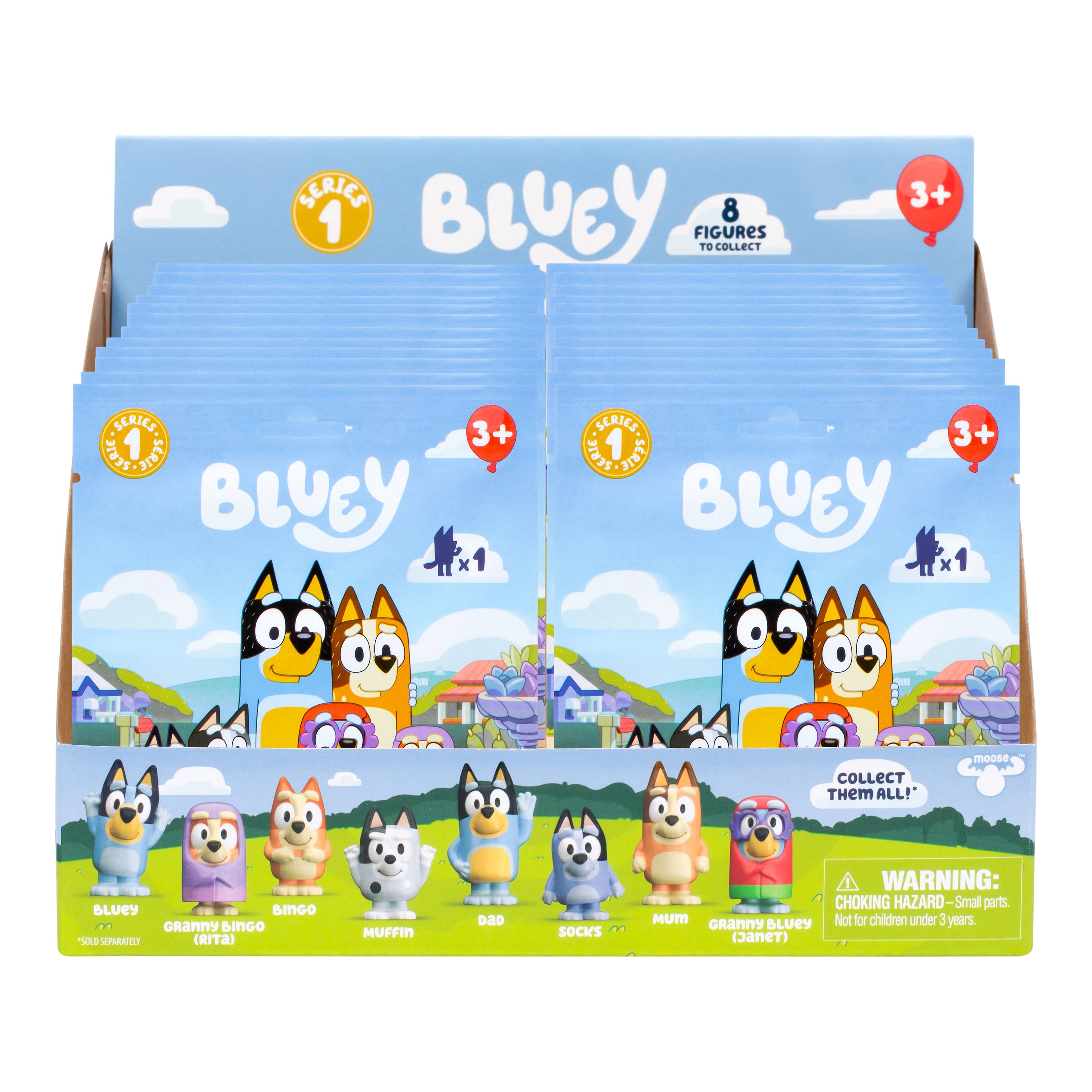 Bluey Mini Toy Figurines