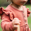 Dotted Rib Infant Jumpsuit