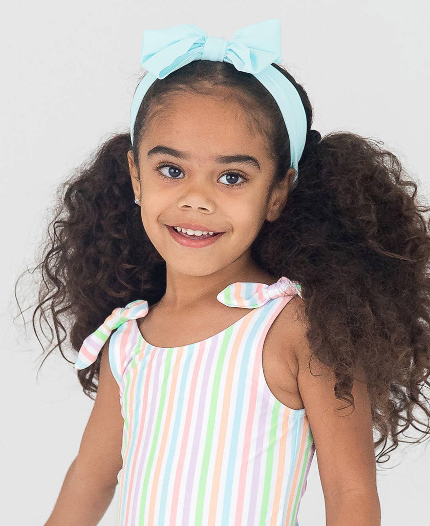 Spun Sugar Swim Bow Headband