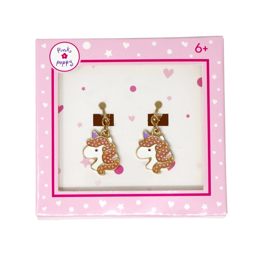 Unicorn Clip-on Earrings
