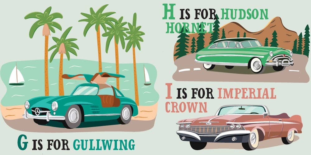 C Is for Car : An ABC Car Primer Board Book