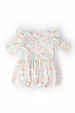 Pretty Pumpkins Twirl Flutter Bodysuit