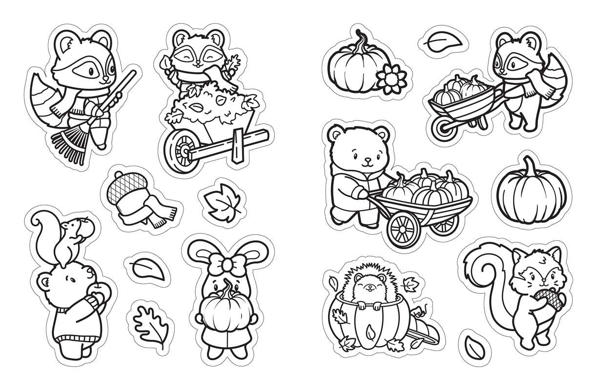 Color Your Own Stickers Book