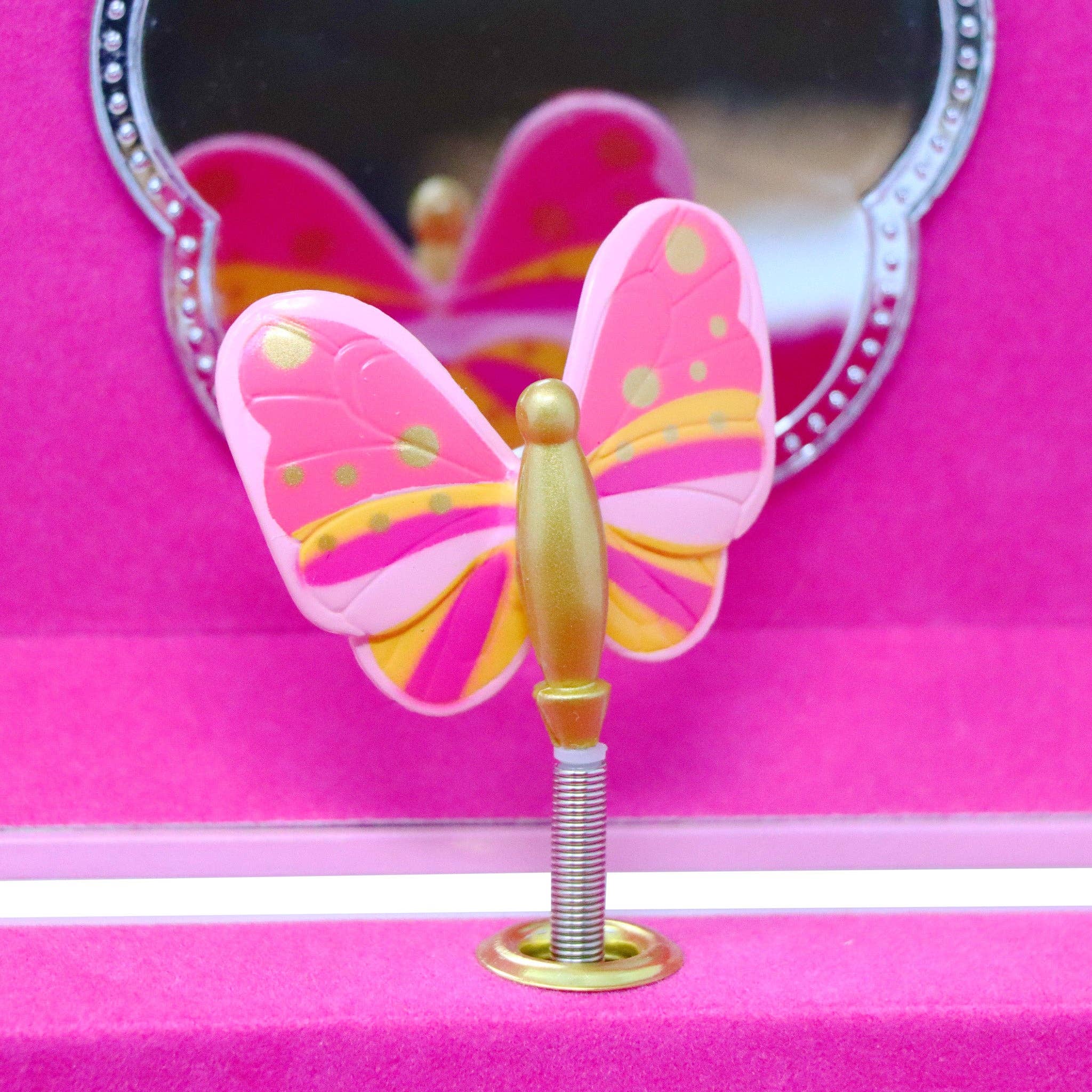 Fairy Butterfly Friends Medium Musical Jewelery Box