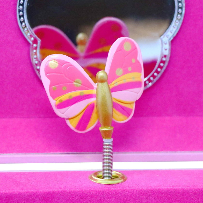 Fairy Butterfly Friends Medium Musical Jewelery Box