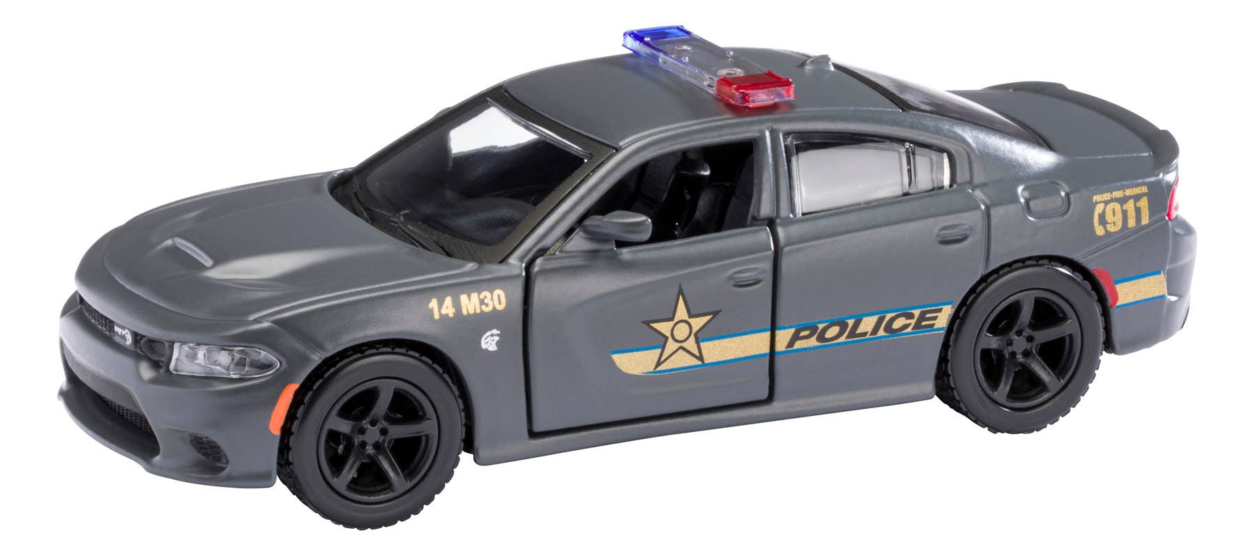Die-Cast Rollin' 2018 Dodge Charger Police Car