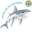 Kiki The Great White Shark | 52 Inch Stuffed Animal Plush