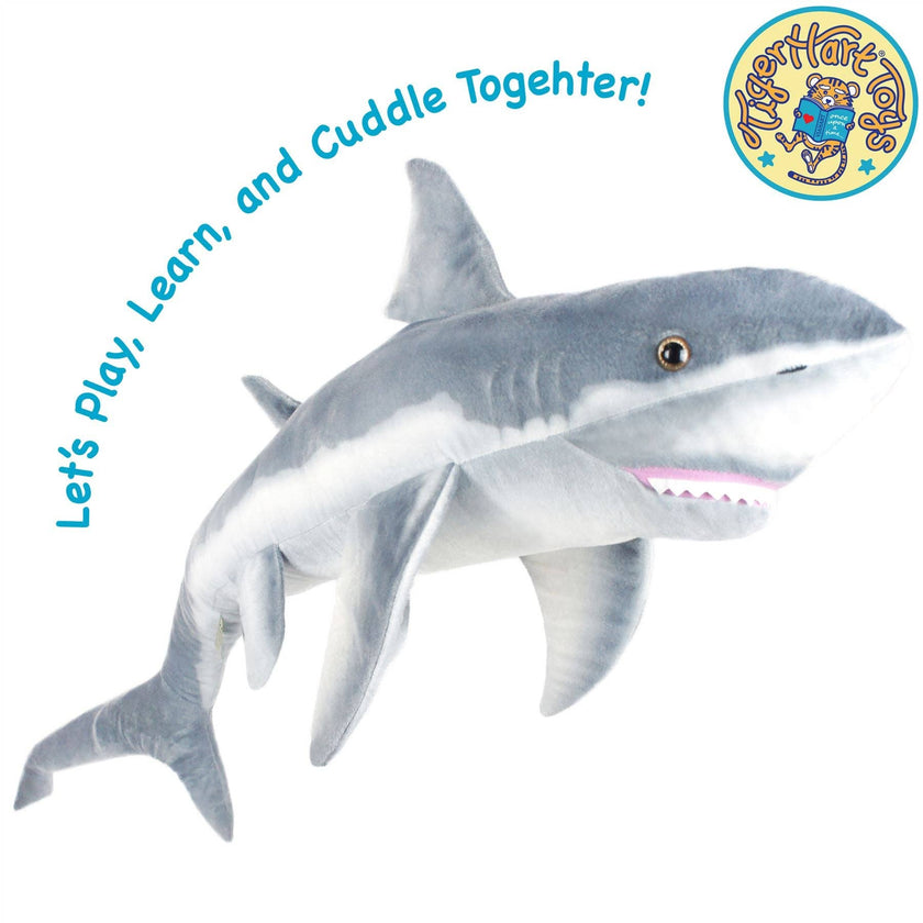 Kiki The Great White Shark | 52 Inch Stuffed Animal Plush