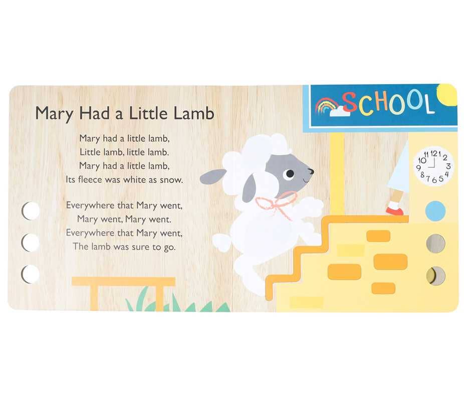 Touch and Trace Nursery Rhymes: The Wheels on the Bus Book